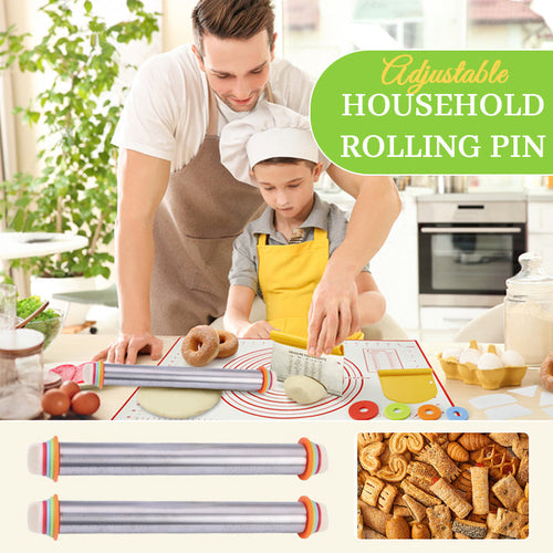 Verstellbares Haushalts-Nudelholz