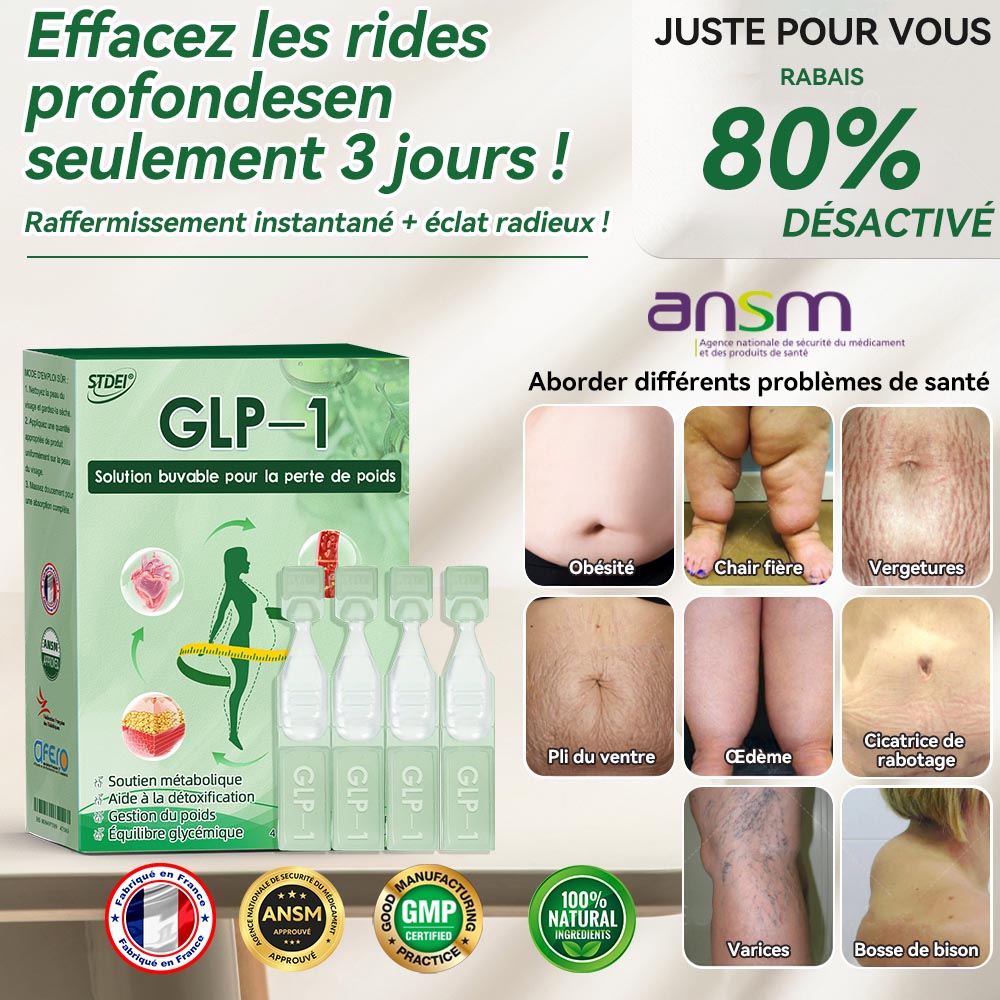 Boutique Officielle | 𝑆𝑇𝐷𝐸𝐼®✅ Solution Orale 𝐺𝐿𝑃-1 pour la 𝑝𝑒𝑟𝑑𝑒 𝑑𝑒 𝑝𝑜𝑖𝑑𝑠 – 👨‍⚕️ Pour lutter contre l’𝑜𝑏𝑒́𝑠𝑖𝑡𝑒́, les maladies 𝑐𝑎𝑟𝑑𝑖𝑜𝑣𝑎𝑠𝑐𝑢𝑙𝑎𝑖𝑟𝑒𝑠, le 𝑑𝑖𝑎𝑏𝑒̀𝑡𝑒, l’𝑎𝑝𝑛𝑒́𝑒 𝑑𝑢 𝑠𝑜𝑚𝑚𝑒𝑖𝑙, les 𝑝𝑟𝑜𝑏𝑙𝑒̀𝑚𝑒𝑠 𝑎𝑢𝑥 𝑎𝑟𝑡𝑖𝑐𝑢𝑙𝑎𝑡𝑖𝑜𝑛𝑠 et bien plus encore🪷