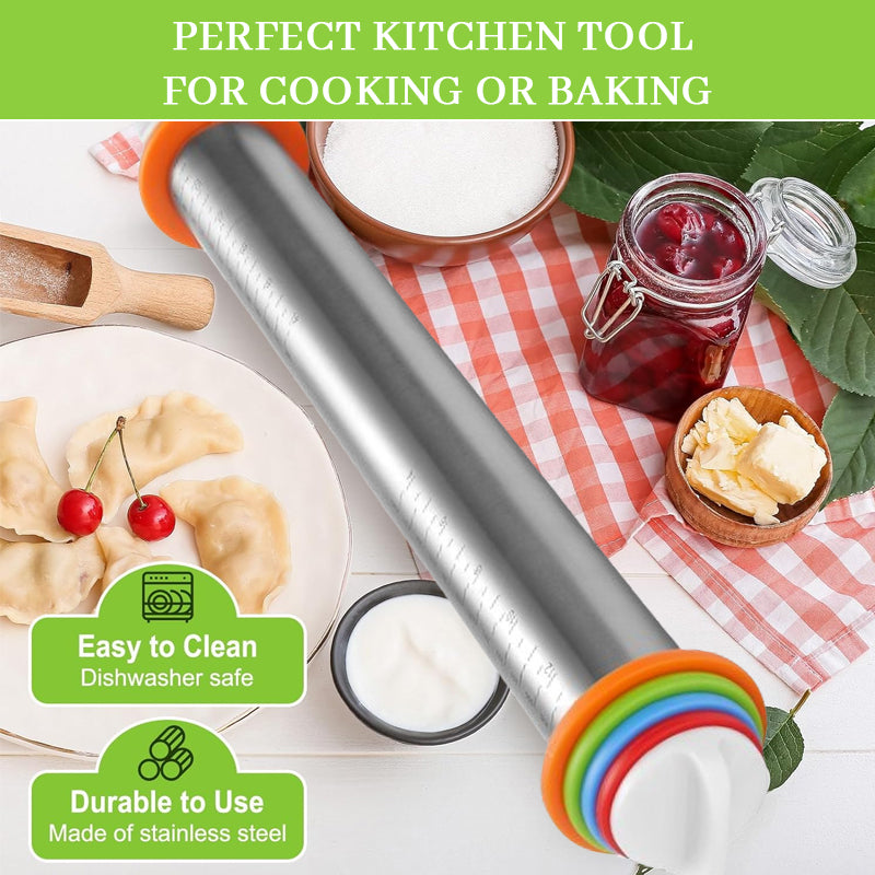 Verstellbares Haushalts-Nudelholz