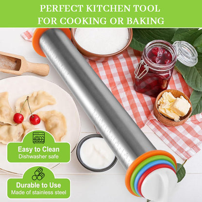 Verstellbares Haushalts-Nudelholz