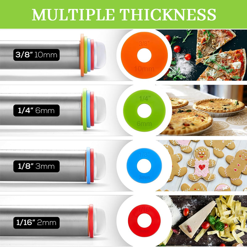 Verstellbares Haushalts-Nudelholz