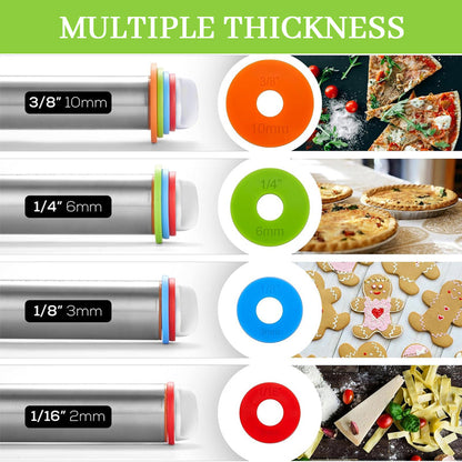 Verstellbares Haushalts-Nudelholz